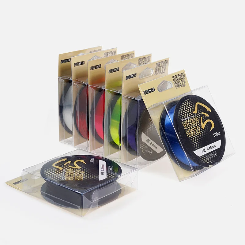 Suministros de pesca de 100m, sedal de pesca con caña de mar, línea principal, sublínea de ancla, pez de 0,4mm-5,0mm, 1,9 kg-14,5 kg, pesca de carpa súper fuerte