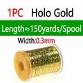 0.3mm 1PC Holo Gold