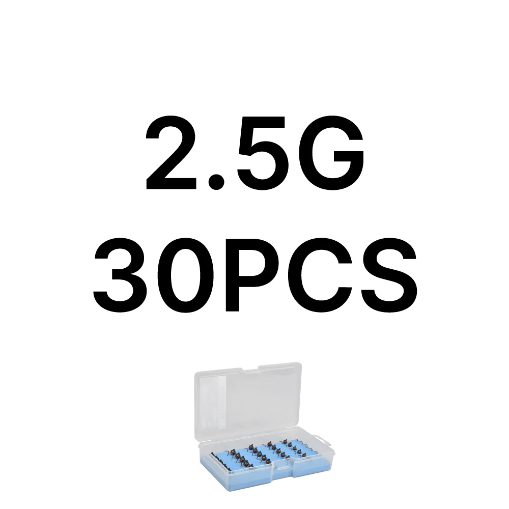 2.5g 30pcs