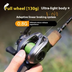 Carrete Baitcast Anatono LX 7 – Fibra de carbono 6kg