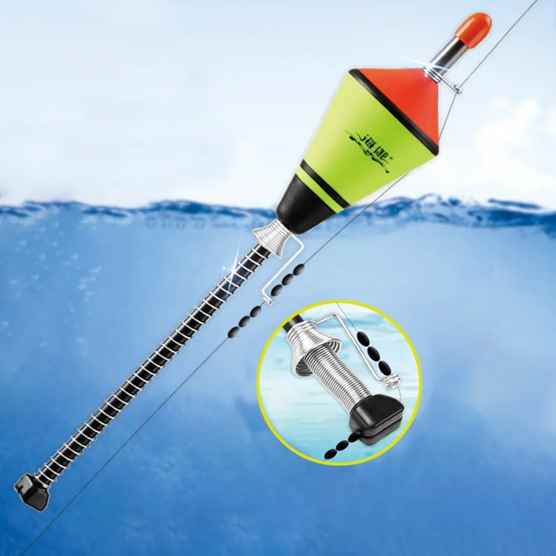 JiuYu-flotador de pesca automático portátil, accesorios de pesca, artefacto de pesca rápida, 1 ud. - imagen 5