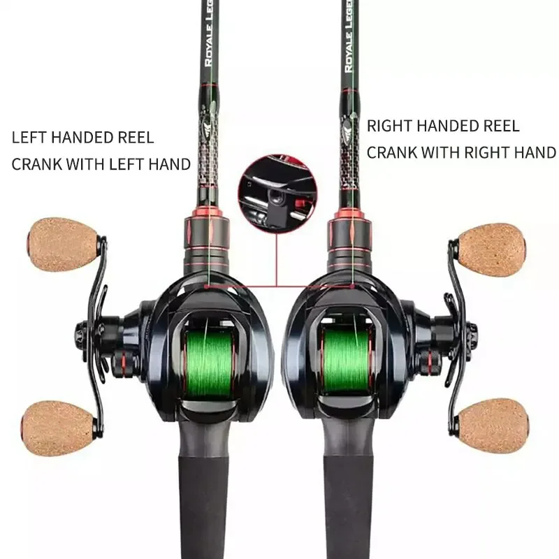 Carrete Baitcasting Remsysteem, arrastre máximo de 8Kg, perfil bajo, rueda de pesca de alta velocidad 18BB, carretes Baitcaster resistentes a la corrosión - imagen 2