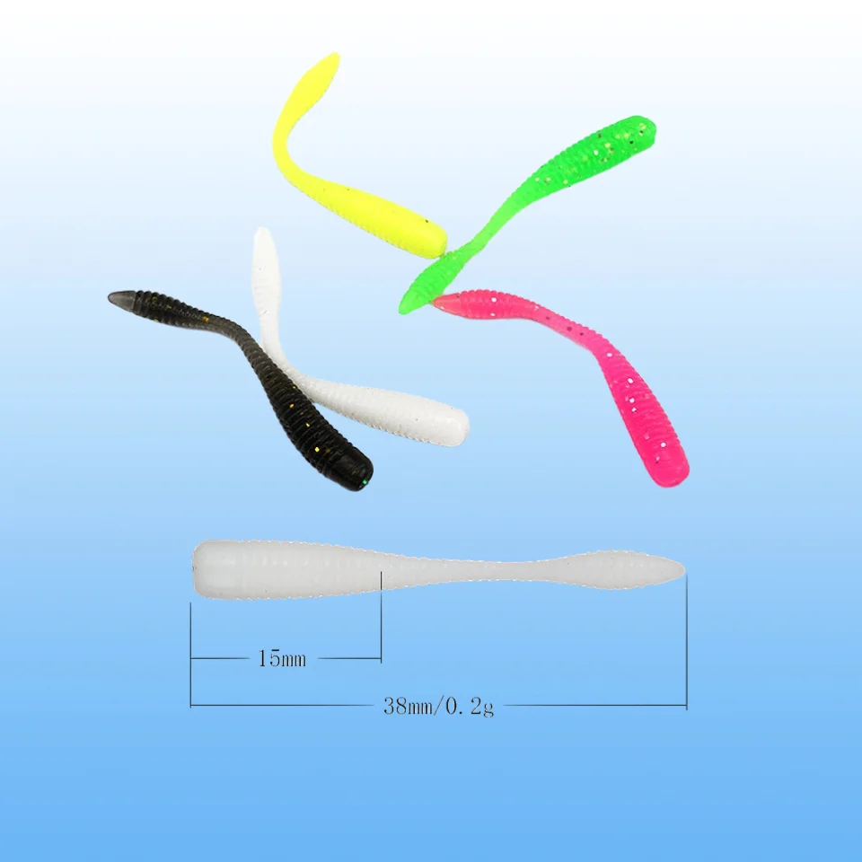 Opciones de cebo colorido para entusiastas de la pesca