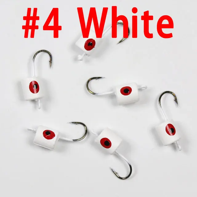 6pcs white