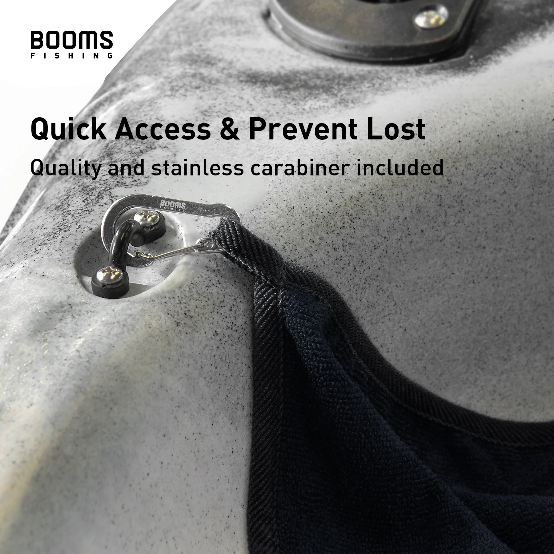 Booms Fishing-Toalla de pesca de 3 piezas, ropa absorbente antiadherente, toalla suave para las manos, equipo de accesorios de pesca - imagen 4