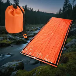 Saco de emergencia portátil aislado impermeable para camping
