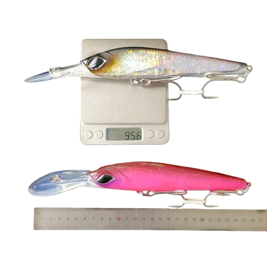 Noeby señuelo de pesca 18cm 90g Minnow isca cebo artificial Wobblers flotante 5-6,5 m carpa Lucio Walleye cebo de pesca de mar - imagen 2