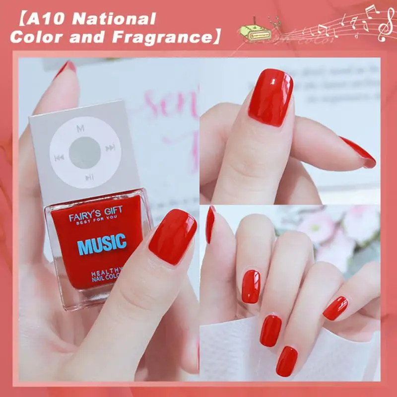 Esmalte de uñas transparente a base de agua, secado rápido, blanco, TSLM1, novedad de 2021 - imagen 3