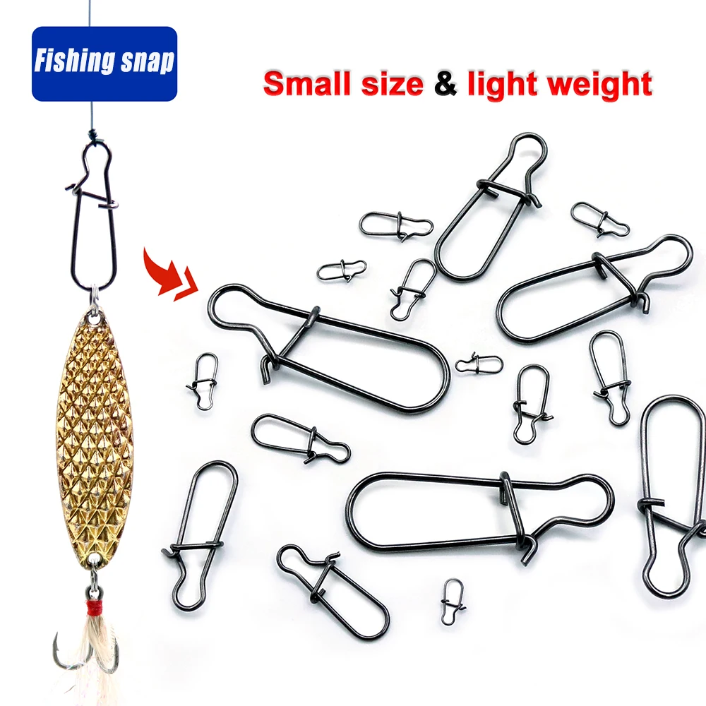 Broches giratorios de presión acero inoxidable para pesca - imagen 4