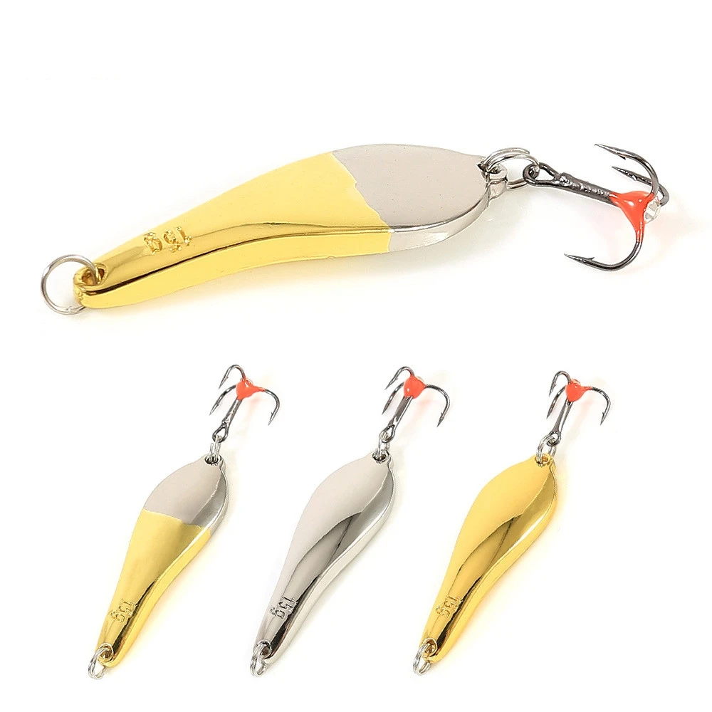 FTK-señuelo de pesca en hielo para invierno, cebo duro con anzuelo triple para pesca de perca y Lucio, 10g, 15g, 20g - imagen 2