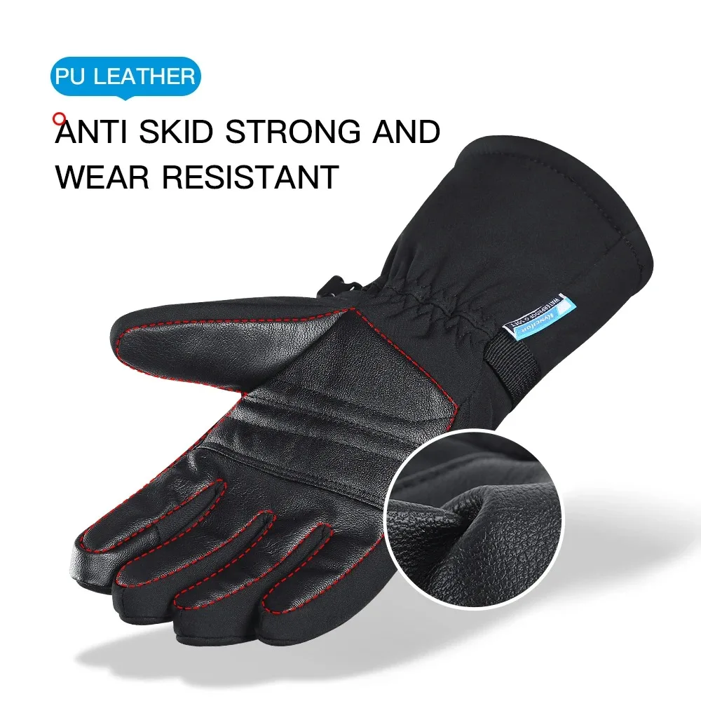 Topline Tackle Guantes de Pesca Invierno Impermeables Cálidos Hombres - imagen 5