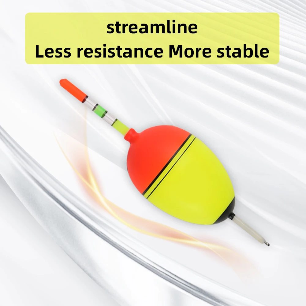 Flotadores de pesca de espuma EVA, palos brillantes Bobber, pesca en roca de mar, flotantes de fundición larga, deriva llamativa, 1 ud. - imagen 2