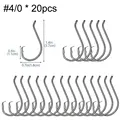 20pcs size 4-0