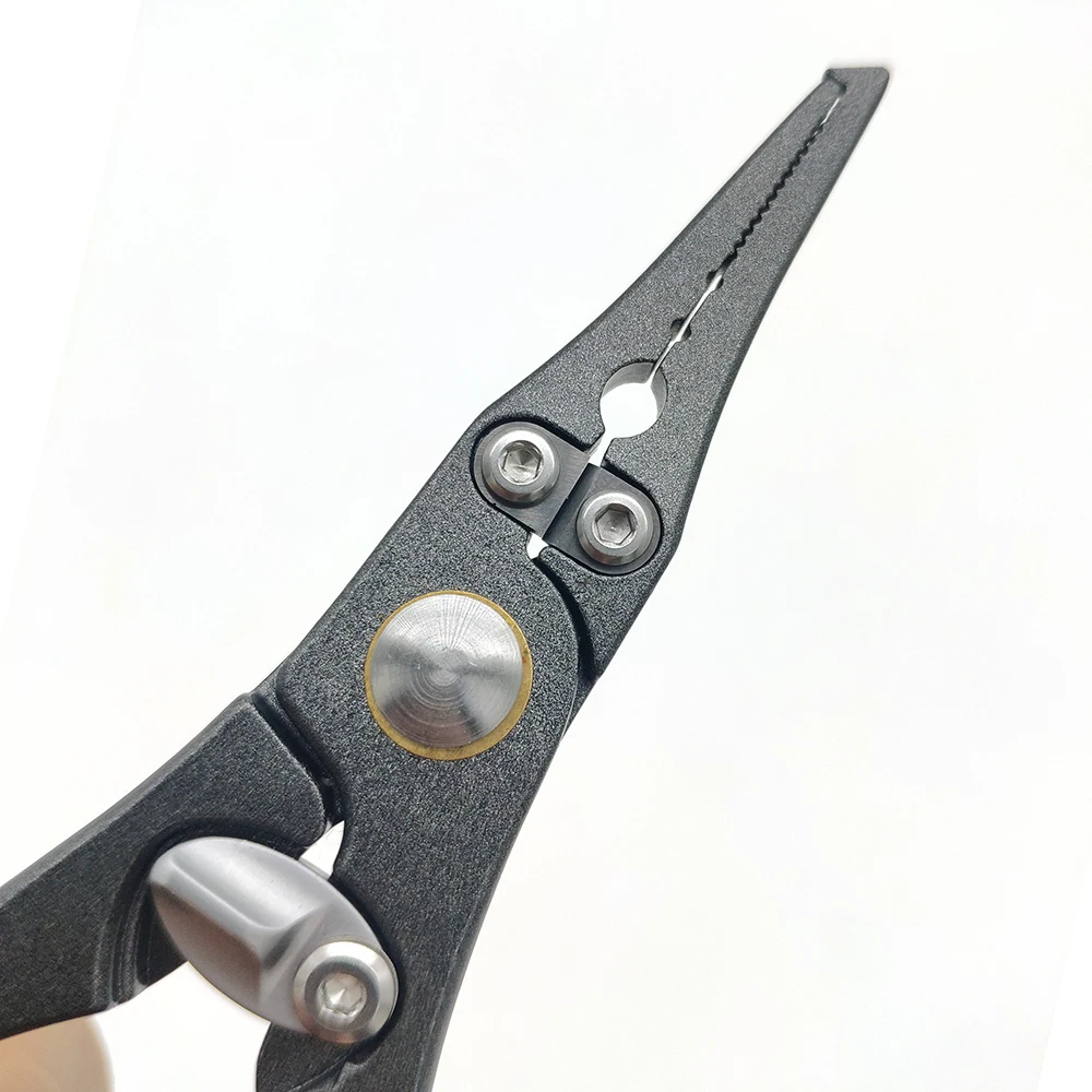 Alicates de pesca multifuncionales con tijeras de acero inoxidable - imagen 5