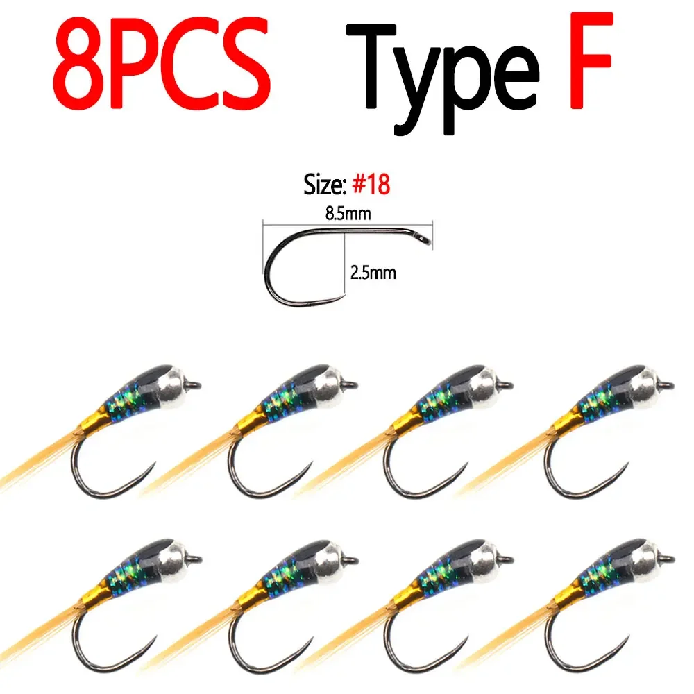 8pcs Type F