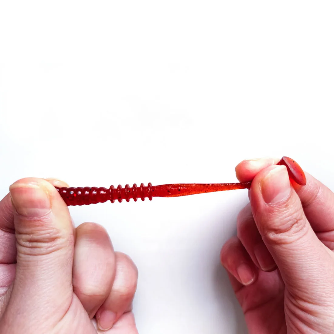 Cebos de gusano Artificial para pesca, señuelo suave de sábalo de 70mm, de Jigging Wobblers, olor a sal, cebo de silicona - imagen 5