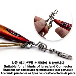 Conectores de pesca a presión – Broches giratorios, acero inoxidable
