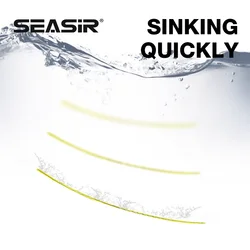 SEASIR Overcast X8: línea trenzada PE 8 hilos calidad japonesa