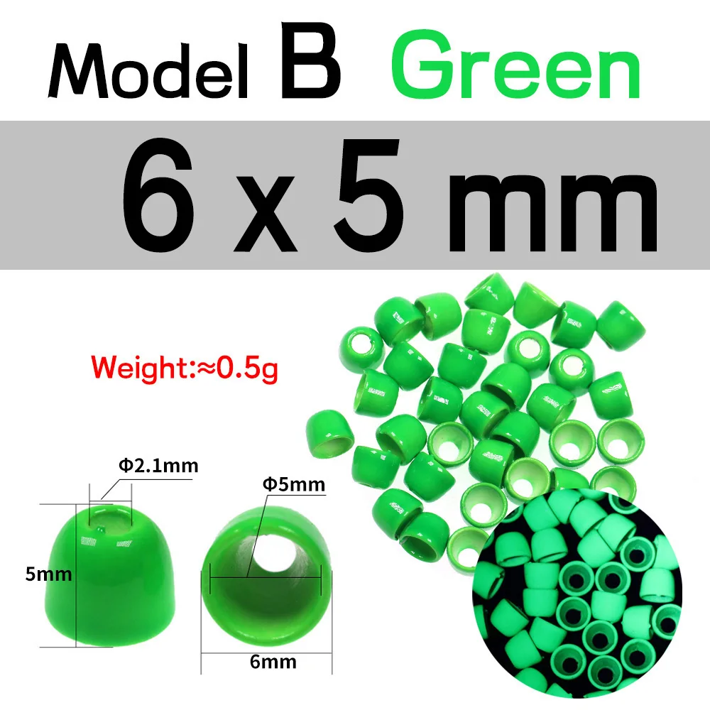 20P Green 6X5mm B