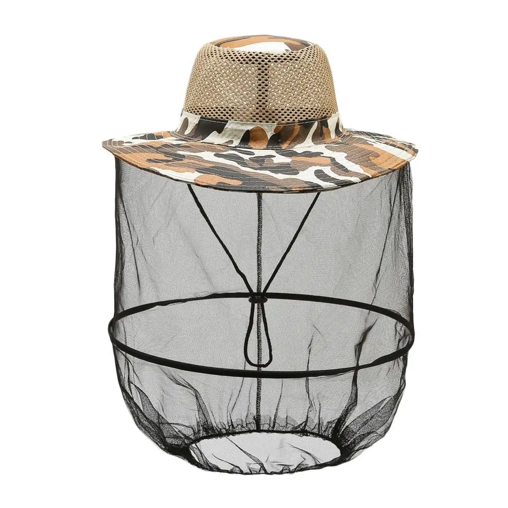 Gorra antimosquitos plegable – Protección solar y malla transpirable - imagen 5