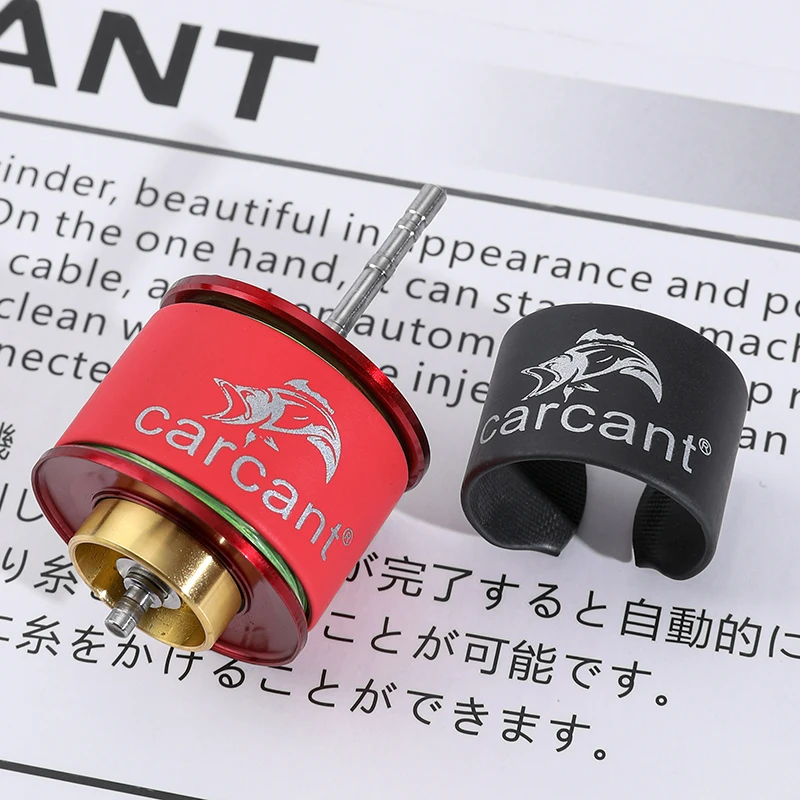 Carcan-tope de línea de carrete de pesca, soporte para carrete de fundición giratorio, carrete de pesca elástico, accesorios de abrazadera - imagen 4