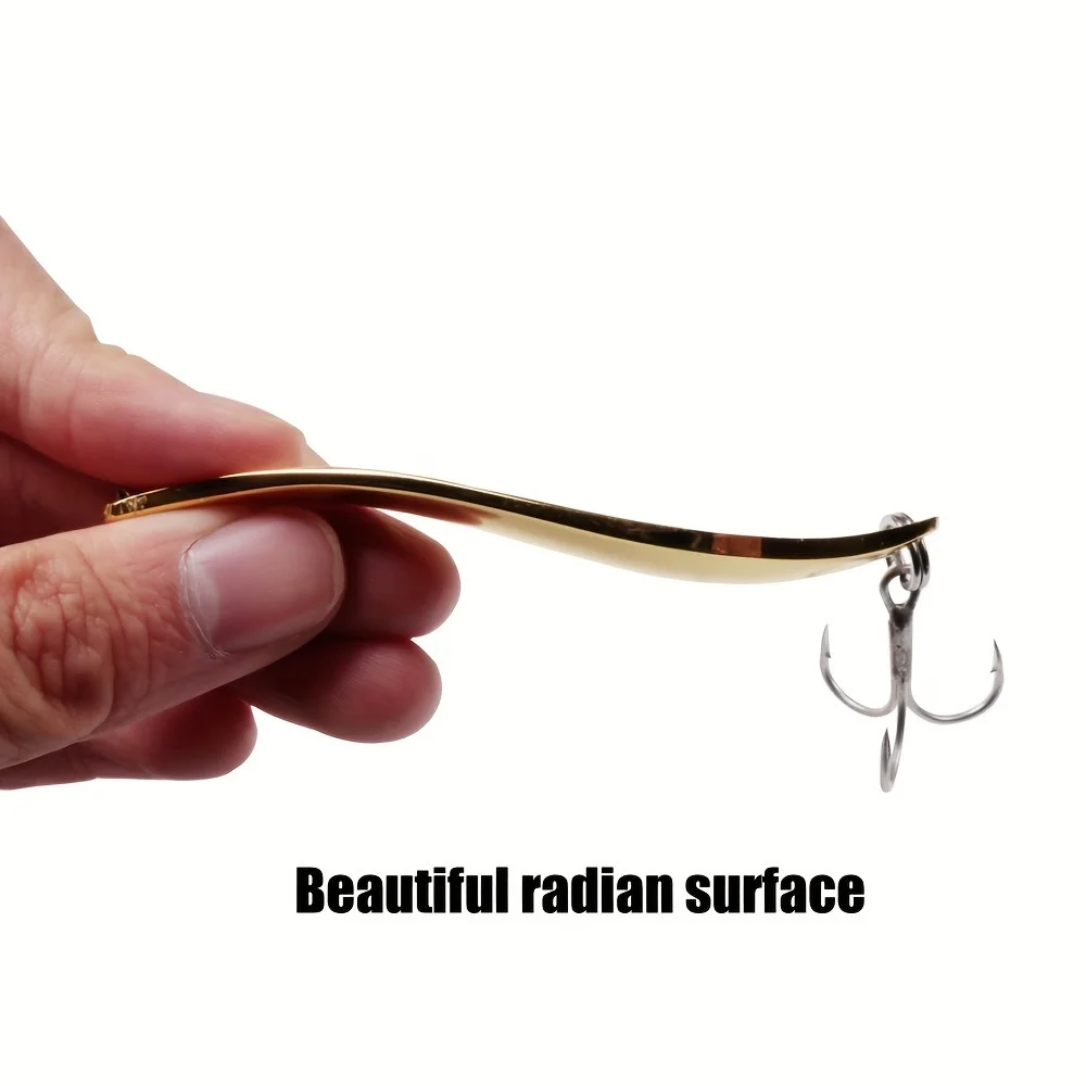 Cucharas jig metálicas 5-21g – Spinners de fondo para pesca invernal - imagen 2