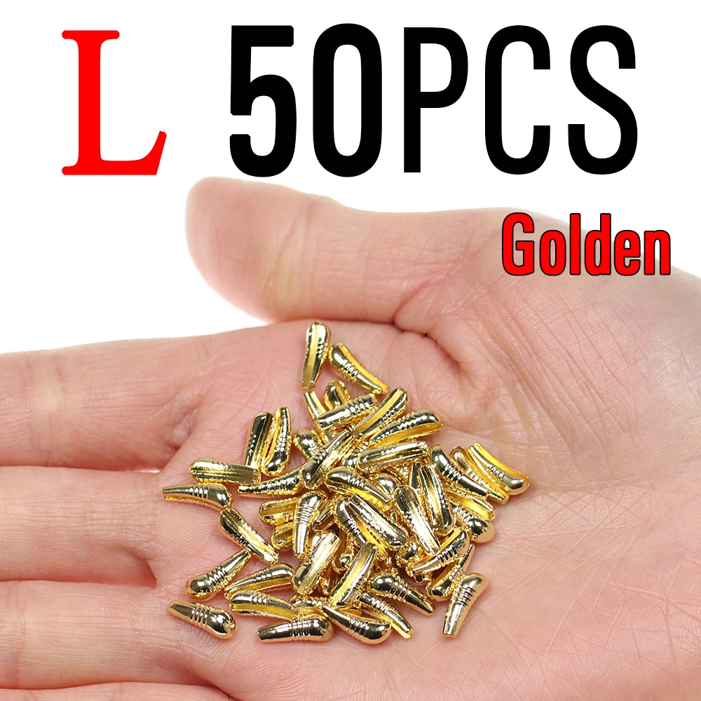 L 50pcs Golden