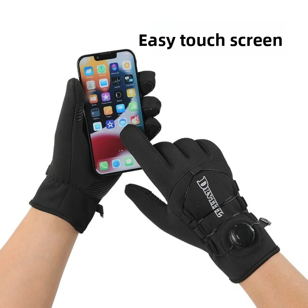 Guantes de pesca invierno – Pantalla táctil, térmicos y cortavientos - imagen 2