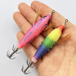 FREE FISHER Señuelo para calamar luminoso Jigging – Sepia