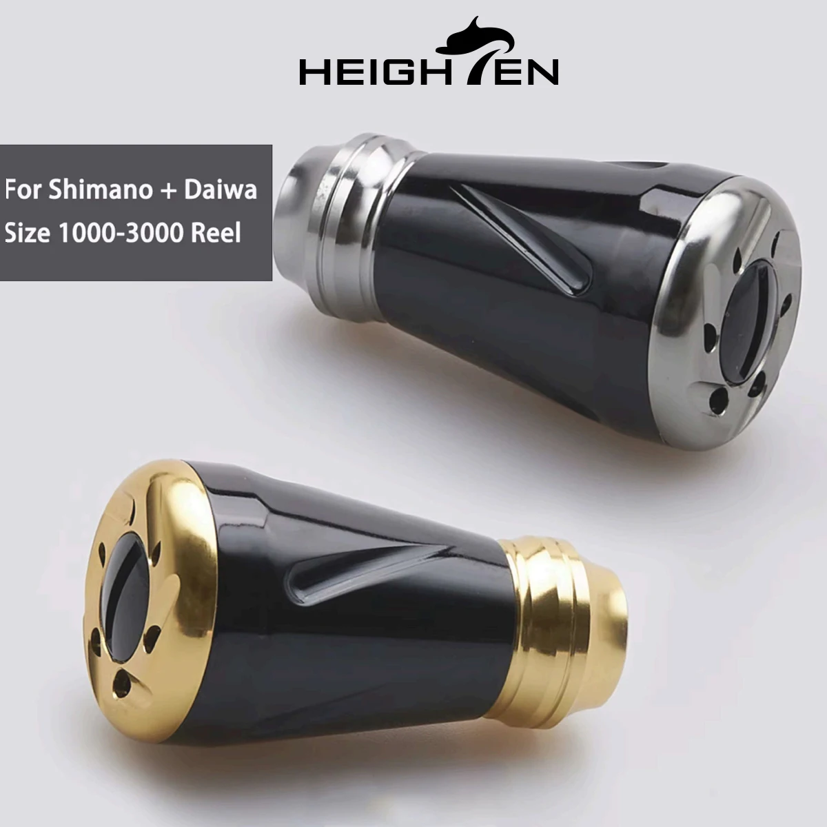 Perilla de mango de carrete HEIGHTEN de 20mm para carrete giratorio Shimano Stradic Twinpower Daiwa Luvias y carrete de Baitcasting - imagen 5