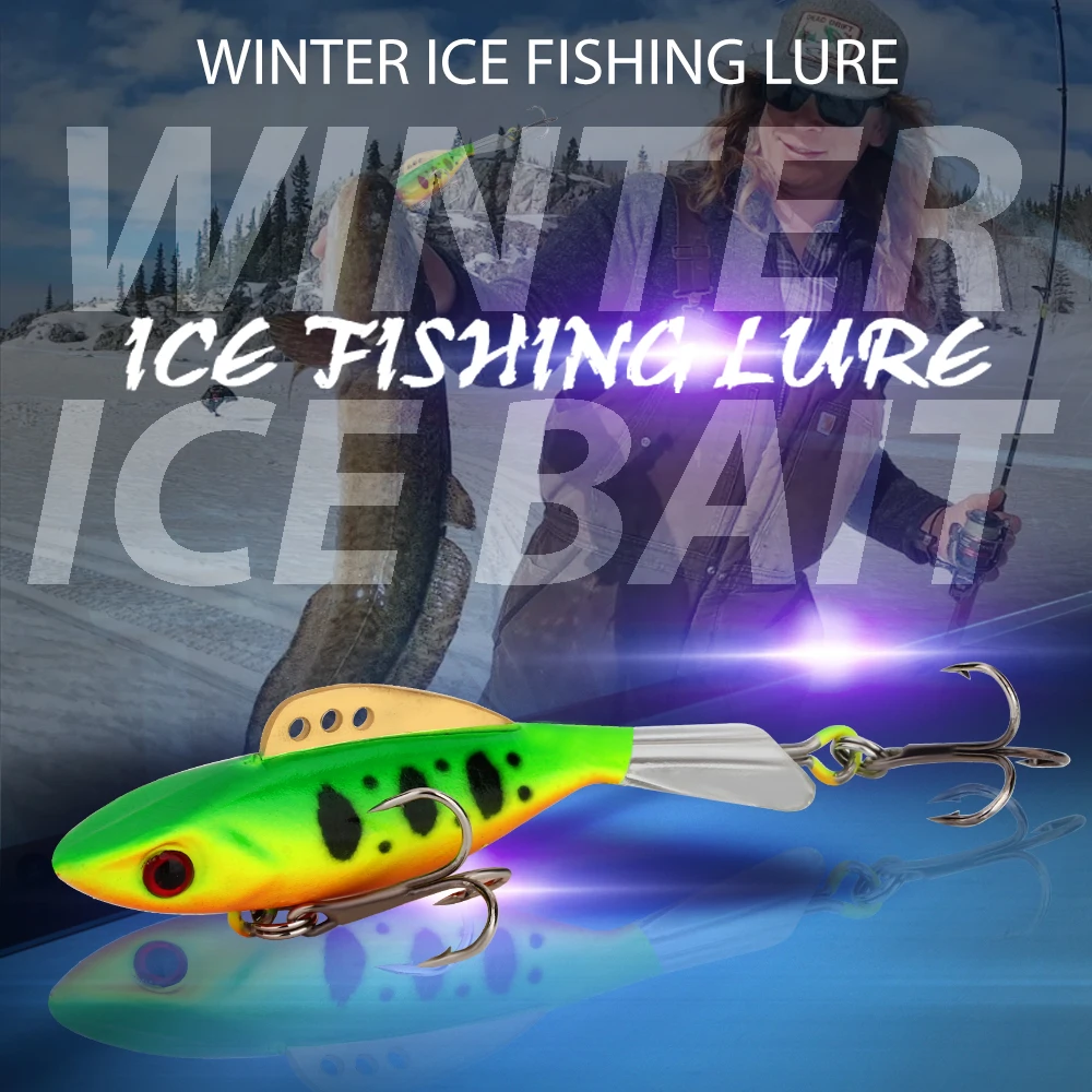 Jig de Pesca en Hielo FTK – Señuelo Wobbler para Lubina y Perca - imagen 5