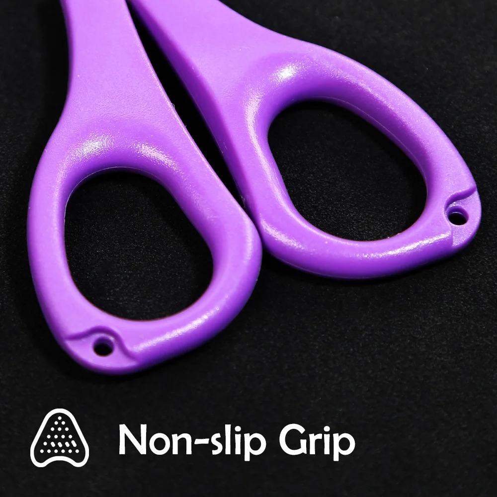 PEAK-tijeras de línea trenzada de pesca, mango antideslizante de acero inoxidable con funda, cortador de alambre afilado, alicates de pesca de mar, herramientas - imagen 4