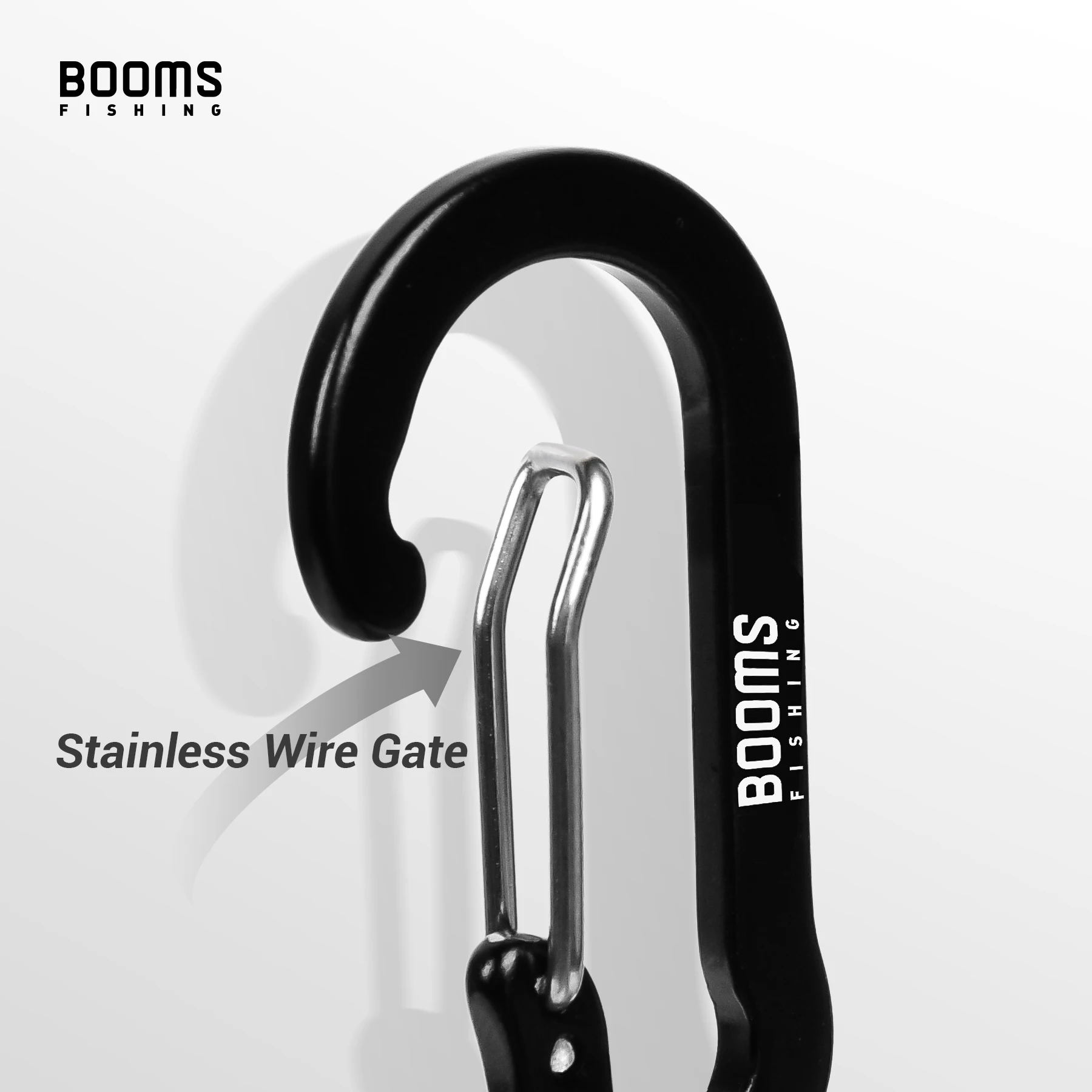 Mosquetones de pesca Booms Fishing CC1 – Anillos en D de aluminio - imagen 3