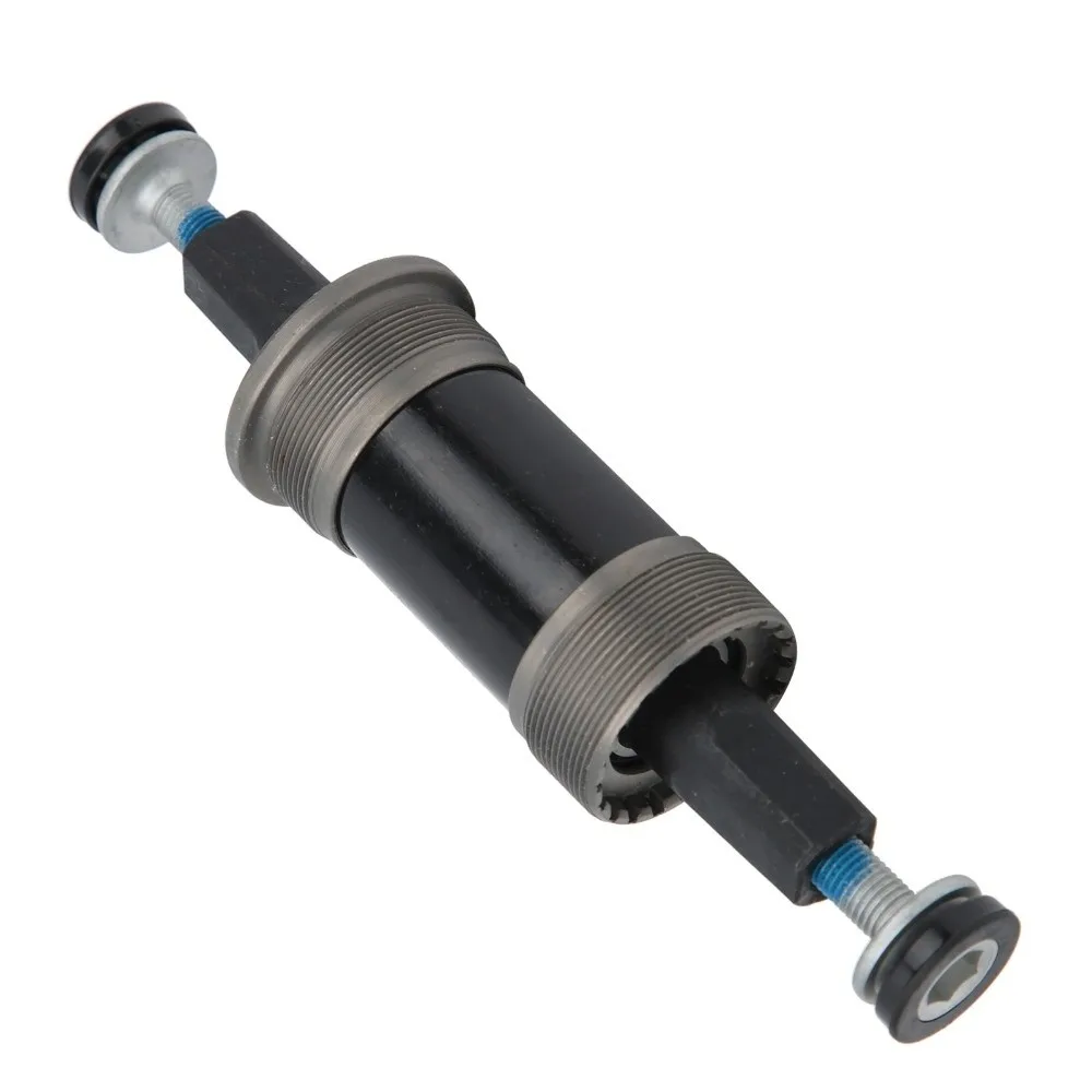 1 Juego de soporte inferior sellado de 68mm, soporte inferior de bicicleta cónico cuadrado de acero al carbono, longitudes de 113/120/126mm con tornillos - imagen 4