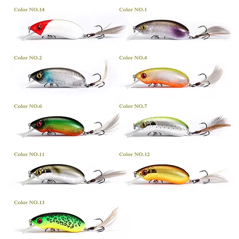 Lurefans CC70 señuelo flotante crankbait largo alcance lubina y lucio - imagen 5