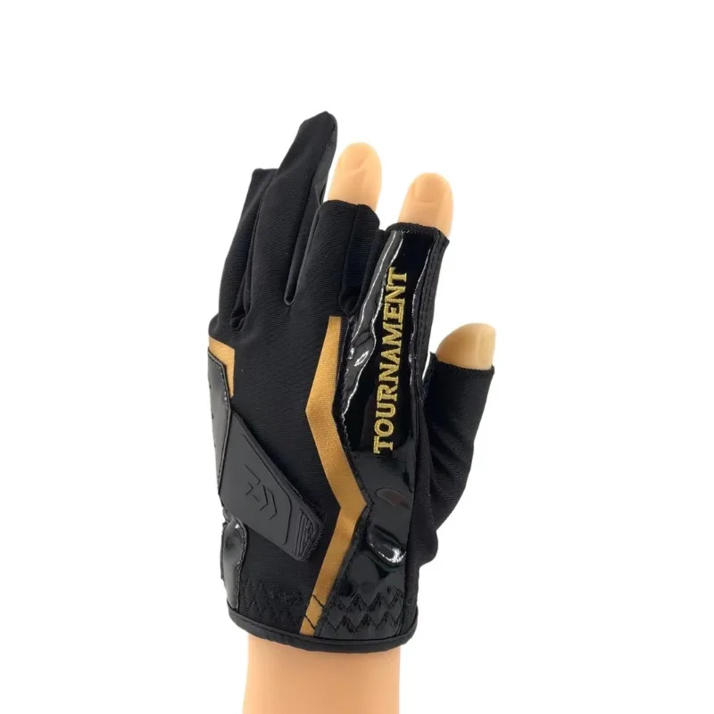 TOURNAMENT guantes de pesca cuero antideslizante – cinco dedos - imagen 2