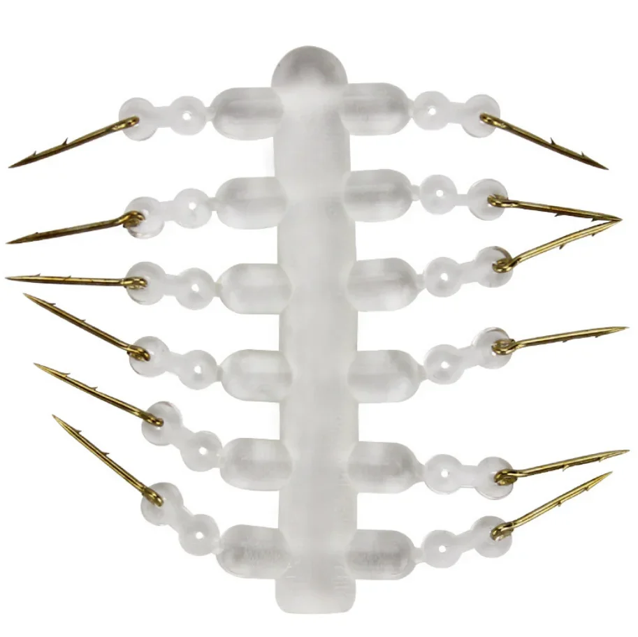 Señuelo de Metal para pesca de carpa, herramienta de 12 piezas, aparejo para pescar, aparejo alimentador de carpa - imagen 3