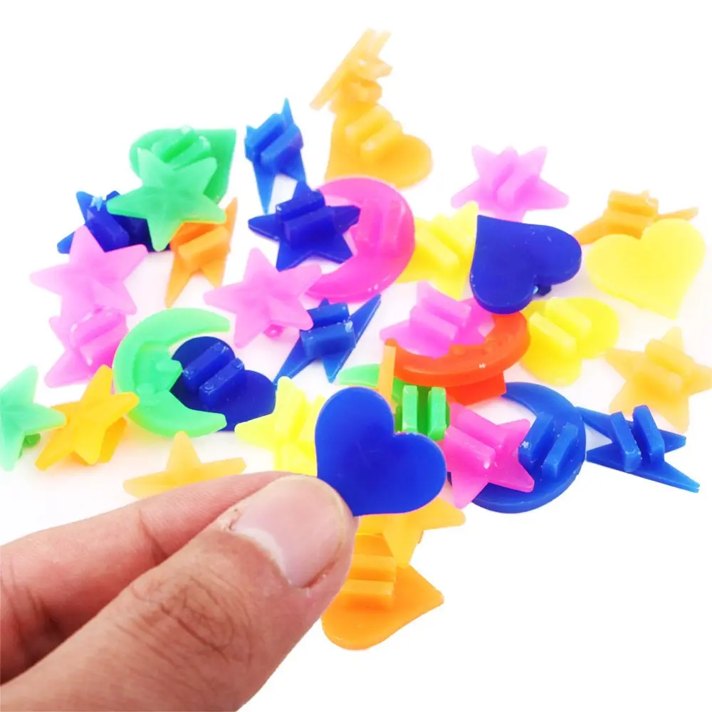 Accesorios de decoración colorida para bicicleta, Clips de radios de rueda de bicicleta, cuentas de plástico, multicolor - imagen 5