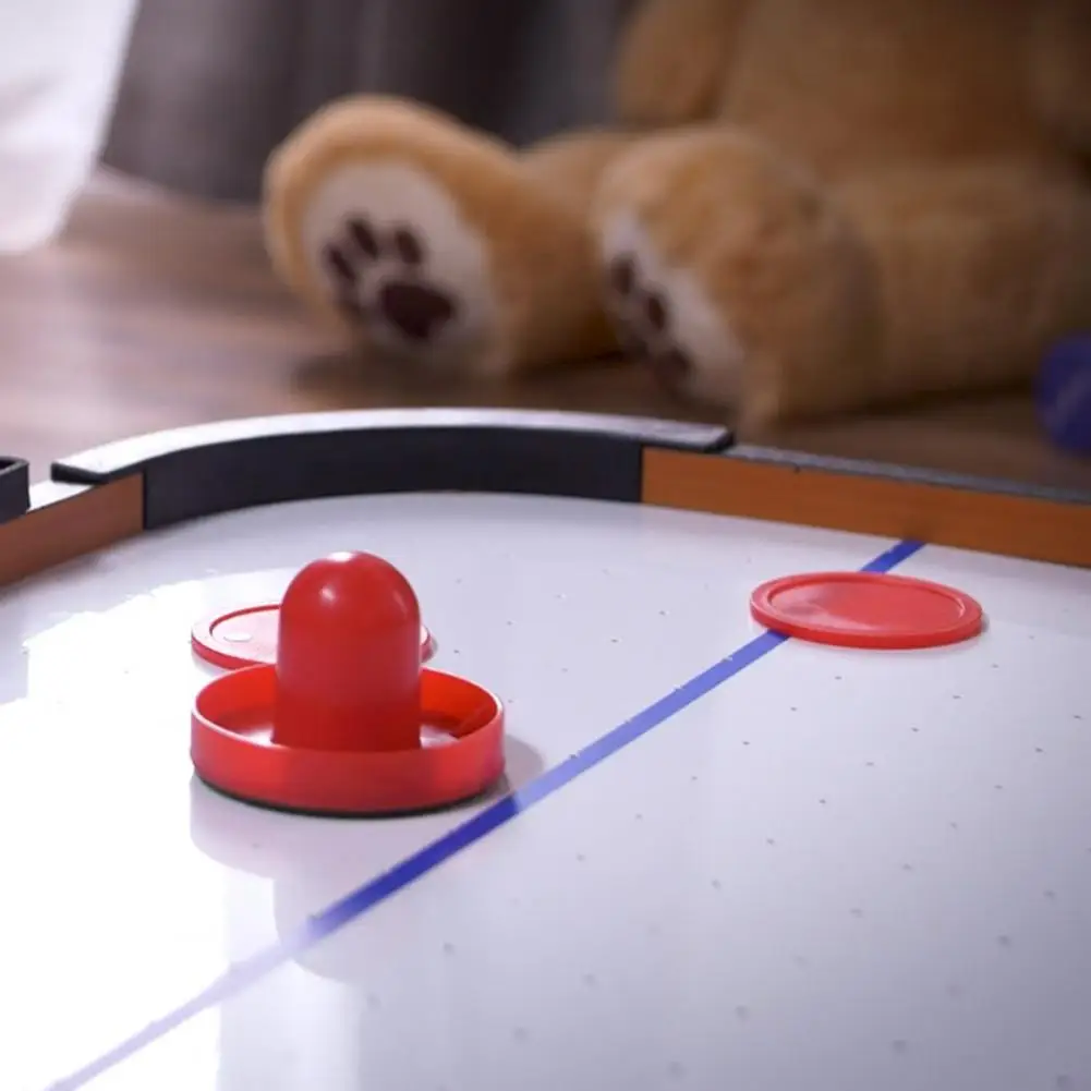 Juego de discos de hockey de aire de plástico, ligero, antioxidante, antideformación, para juego - imagen 3