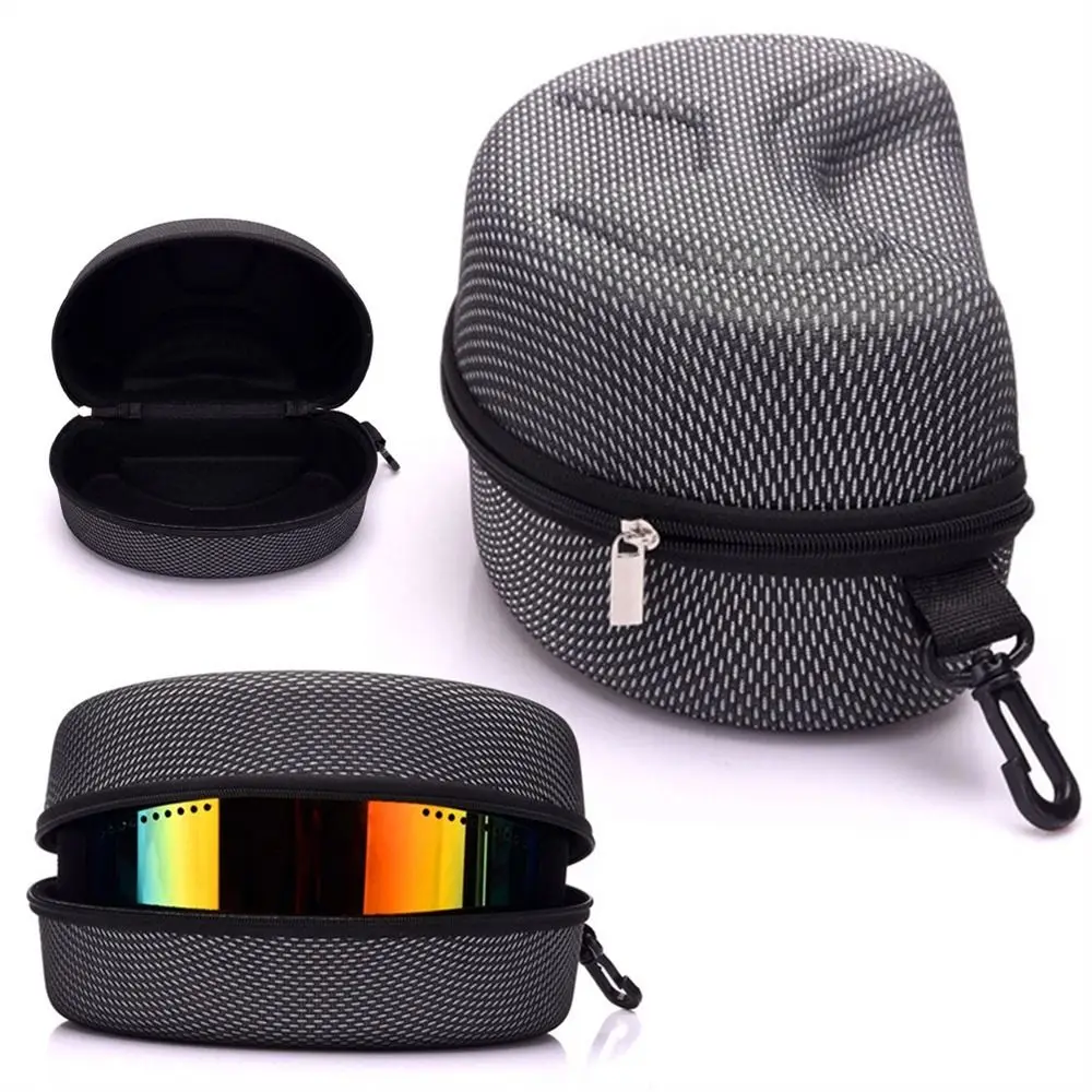 Bolsa deportiva para gafas con cremallera, caja impermeable para gafas de esquí EVA, estuche para gafas de Snowboard, Estuche de transporte para gafas de sol, estuche para gafas de esquí - imagen 5