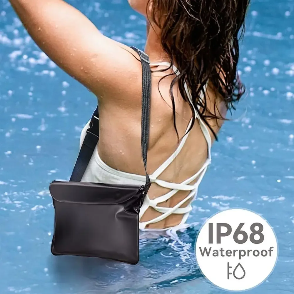 Nuevo Bolsa para teléfono móvil de PVC, bolsa de almacenamiento para pantalla táctil de gran capacidad, bolsa impermeable para natación - imagen 5