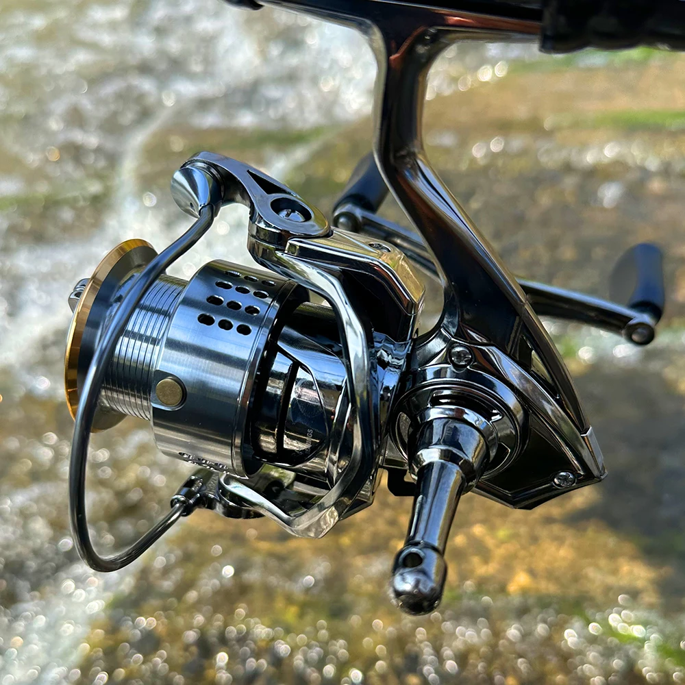 Carrete spinning 5,2:1 – Metálico ultrasuave, doble brazo oscilante - imagen 2