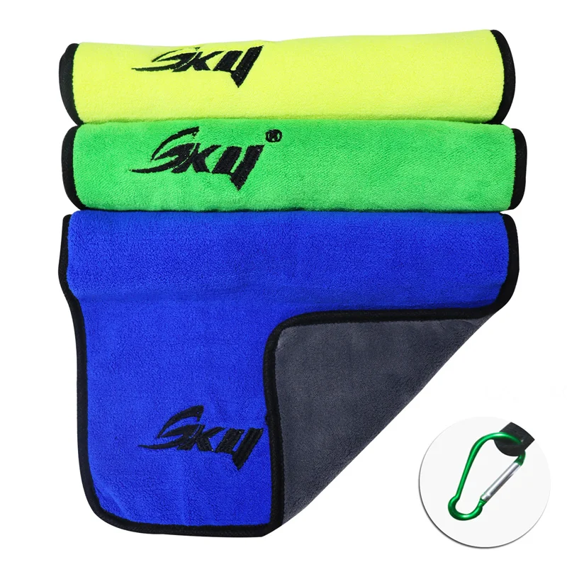 Toalla absorbente de limpieza de pesca gruesa, tela profesional absorbente de agua para deportes al aire libre, herramienta de pesca, paño de limpieza para el hogar - imagen 3