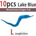 L 10pcs Lake Blue