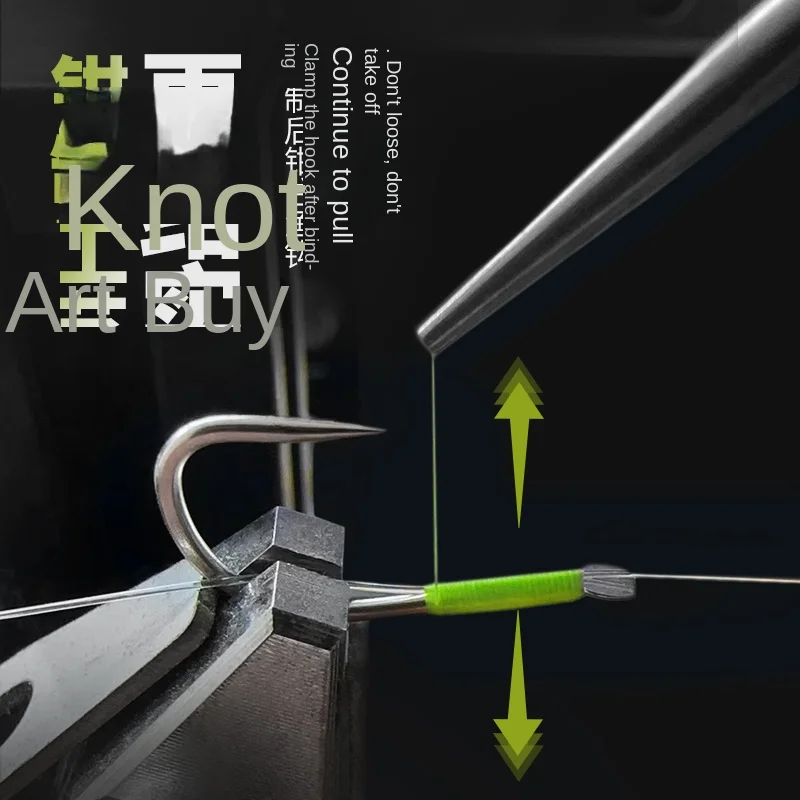 LINNHUE, nueva carpa plateada con diente de lobo Kanto y carpa plateada con línea sin nudos y doble gancho, pozo negro de competición - imagen 2