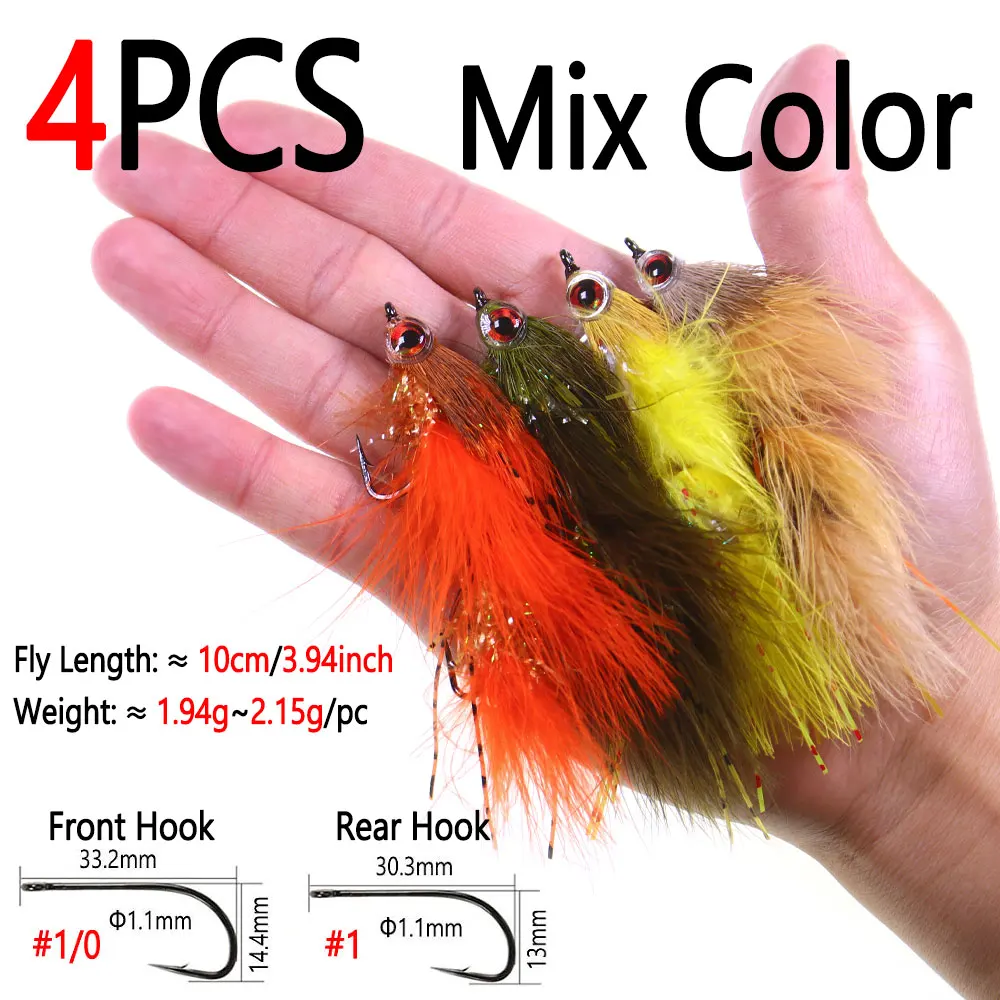 4PCS Mix Colors