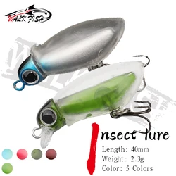 Señuelo Pencil WALK FISH – Vinilo con cola roja para superficie