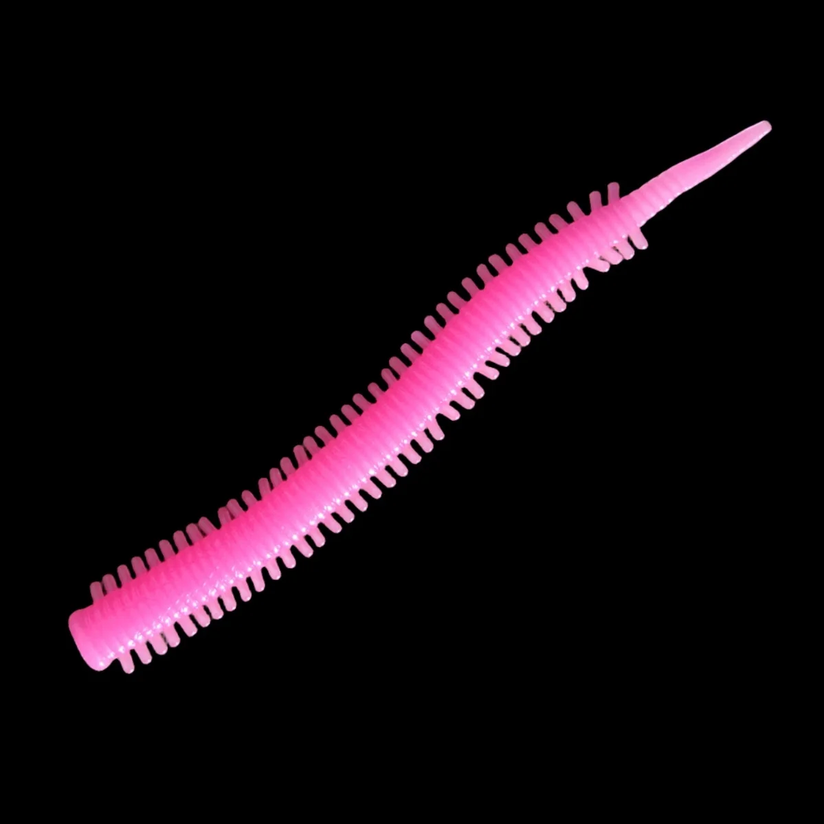 25 uds 7,5 cm 0,8g simulación arena gusano de seda pesca señuelo mar ​ ​ Cebo flotante de TPE, cebos blandos artificiales, lombriz de tierra, cebos de gusano rojo - imagen 2