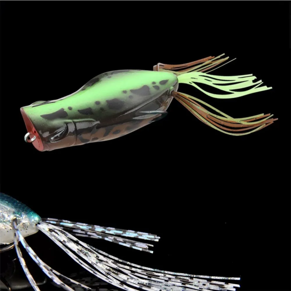 JACKALL SPIN GAVACHO FROG 46mm 6,2g señuelo de pesca de agua superior flotante Popper Rana cebo duro Señuelos de agua dulce para pesca - imagen 4