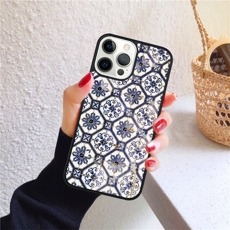 Variante del patrón marroquí en la funda